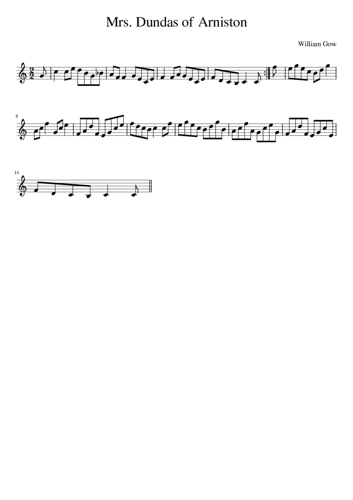 Mrs. Dundas of Arniston - Page 1