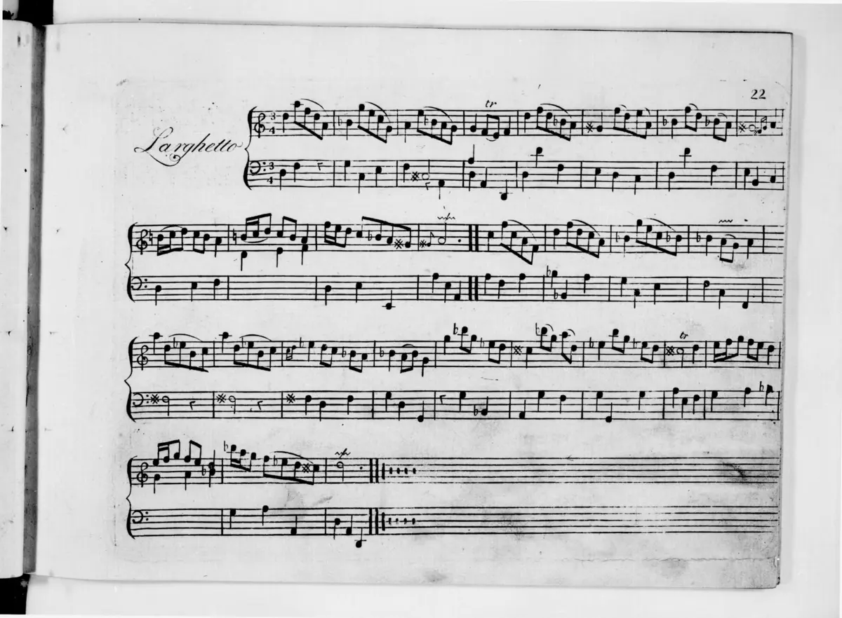 Keyboard Sonata in D minor - Page 1