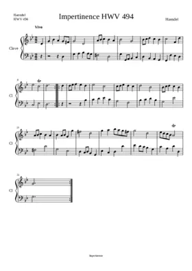 Impertinence HWV 494