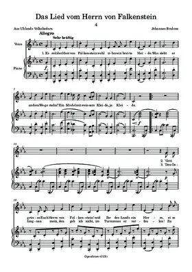 Das Lied vom Herrn von Falkenstein