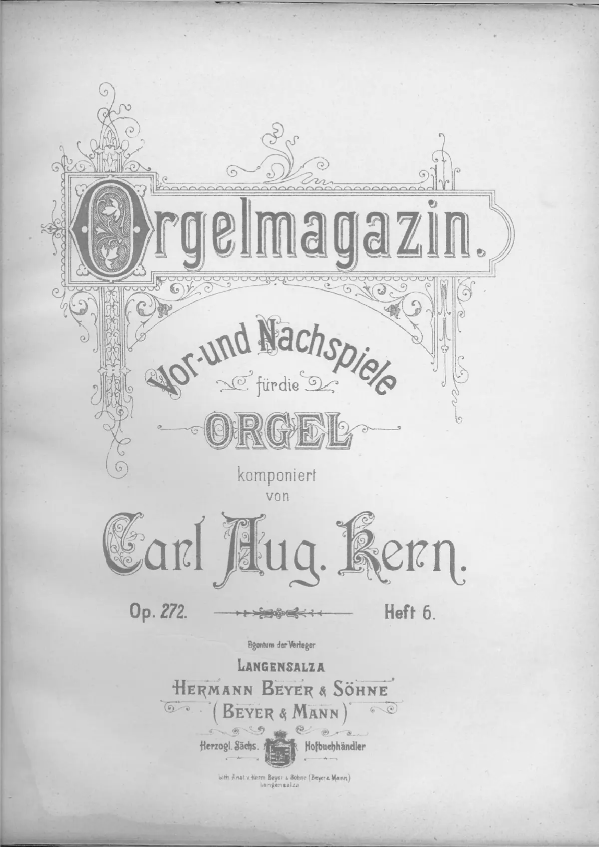 11 Vorspiele und ein Nachspiel - Page 1