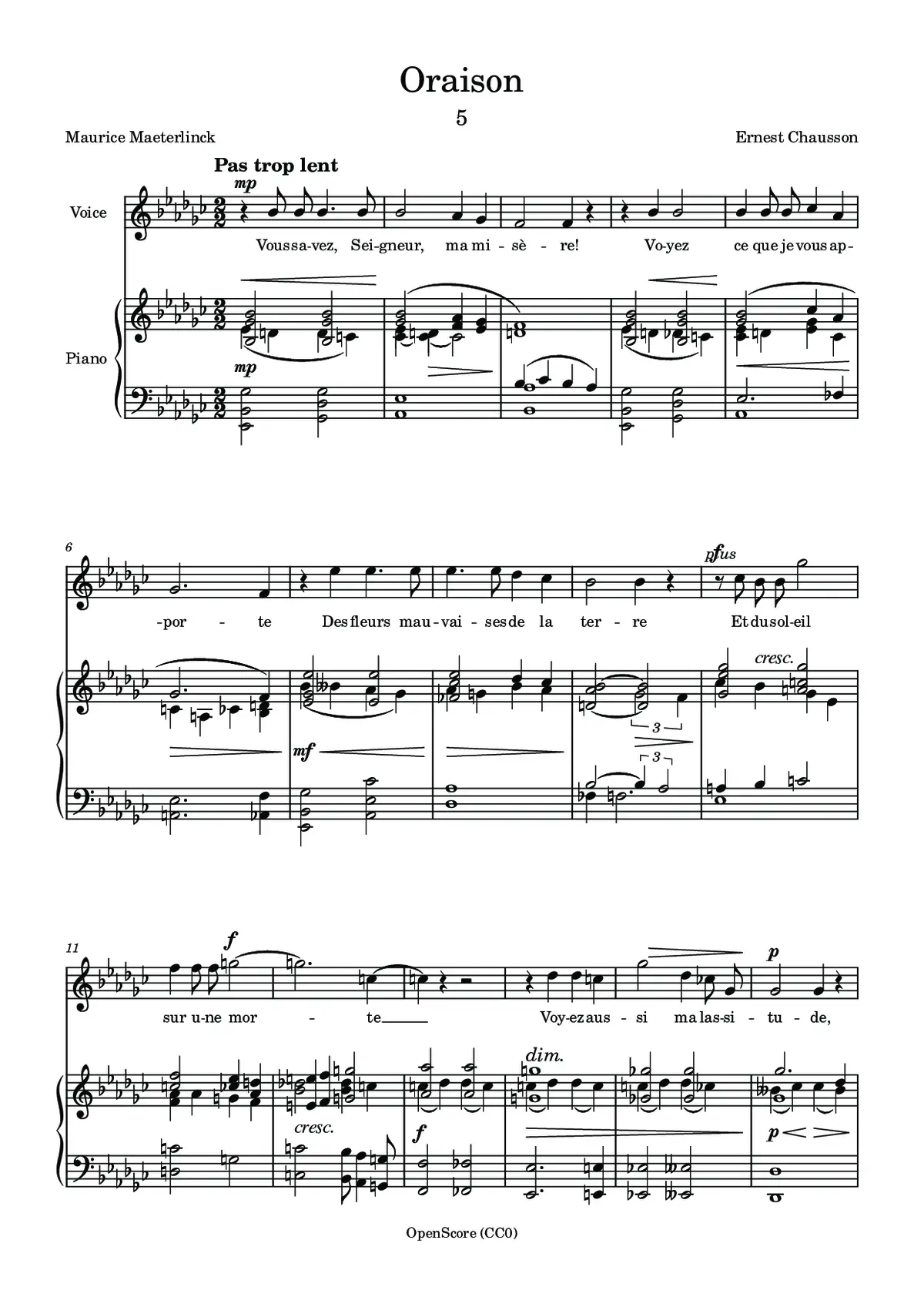 Oraison - Page 1