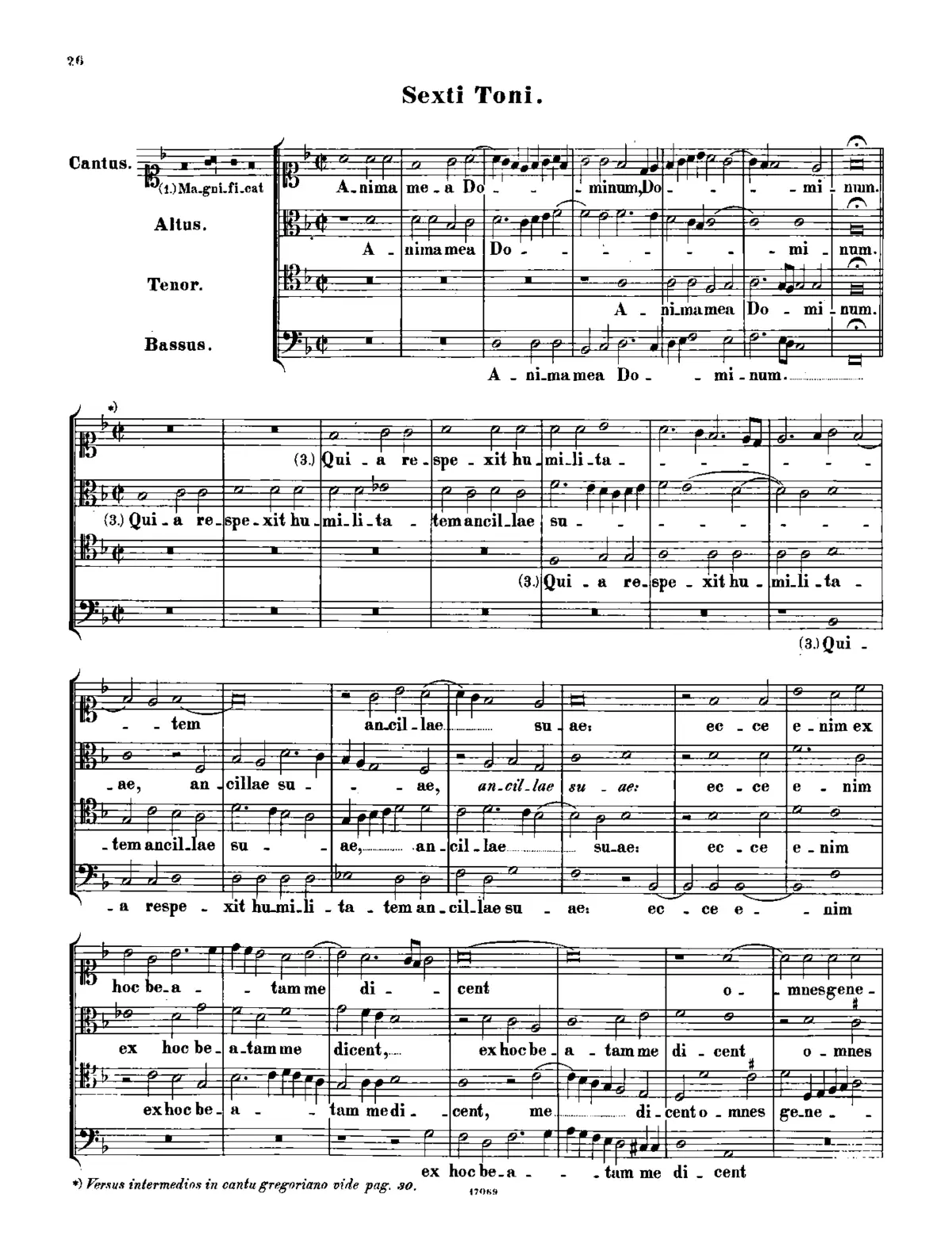 Magnificat sexti toni - Page 1