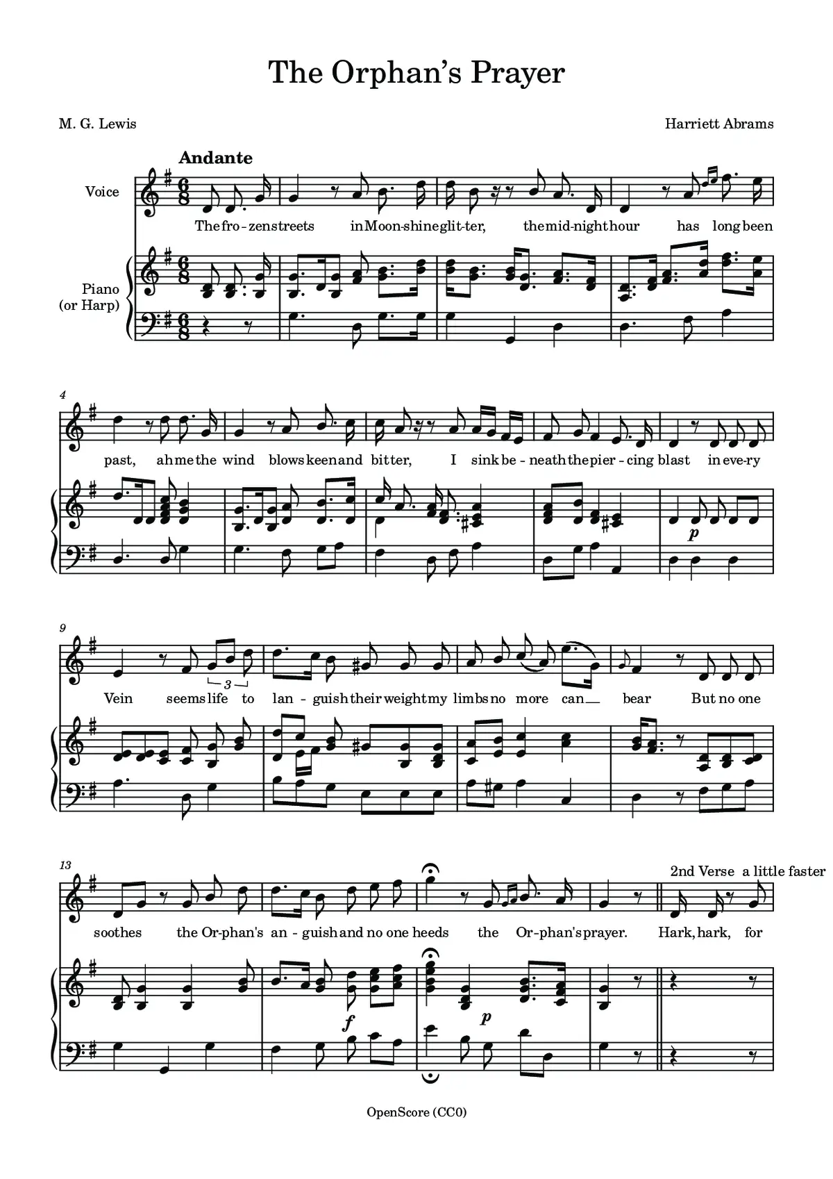 The Orphan’s Prayer - Page 1