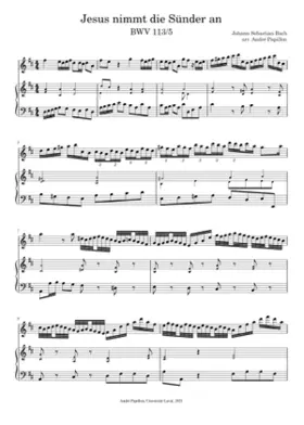 Herr Jesu Christ du höchstes Gut BWV 113