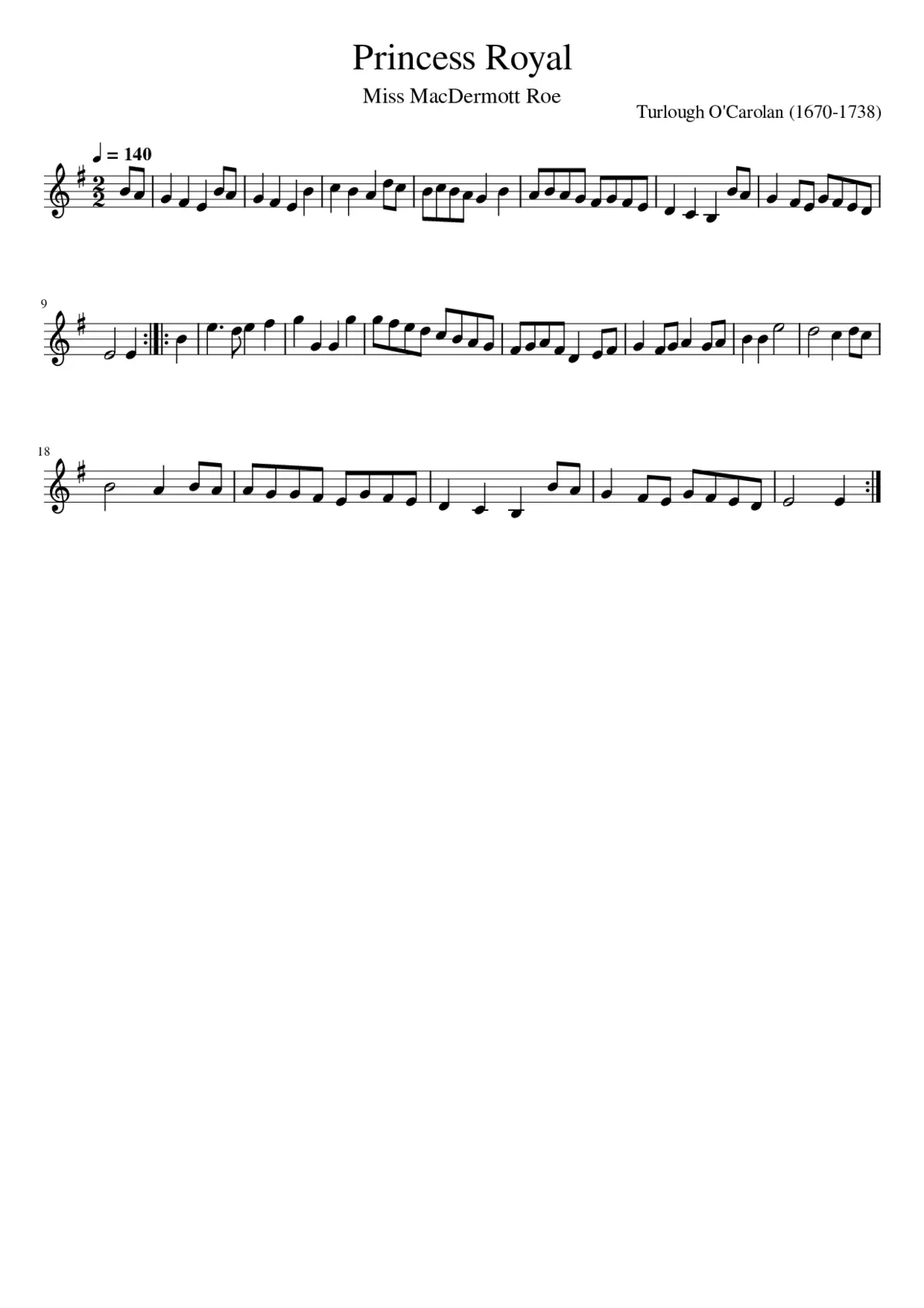 Princess Royal - Page 1