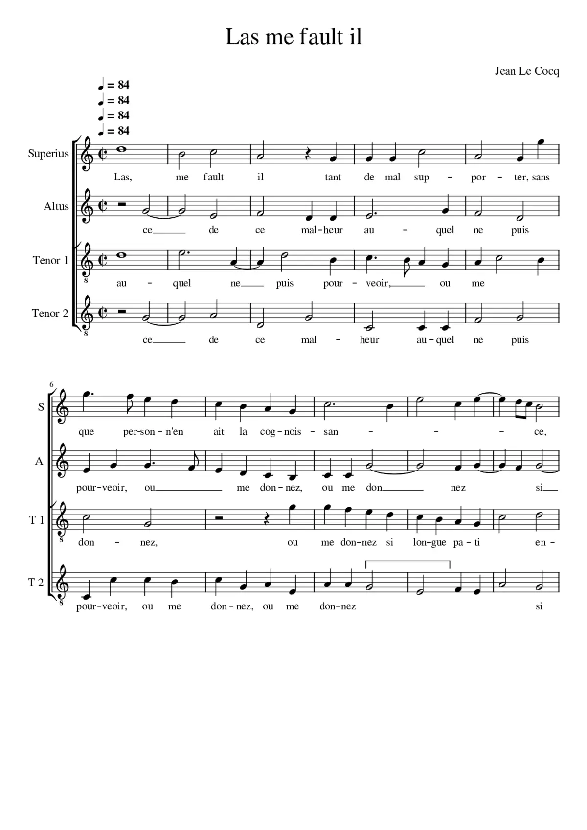 Las me fault il - Page 1