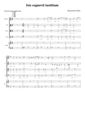 Iste cognovit iustitiam