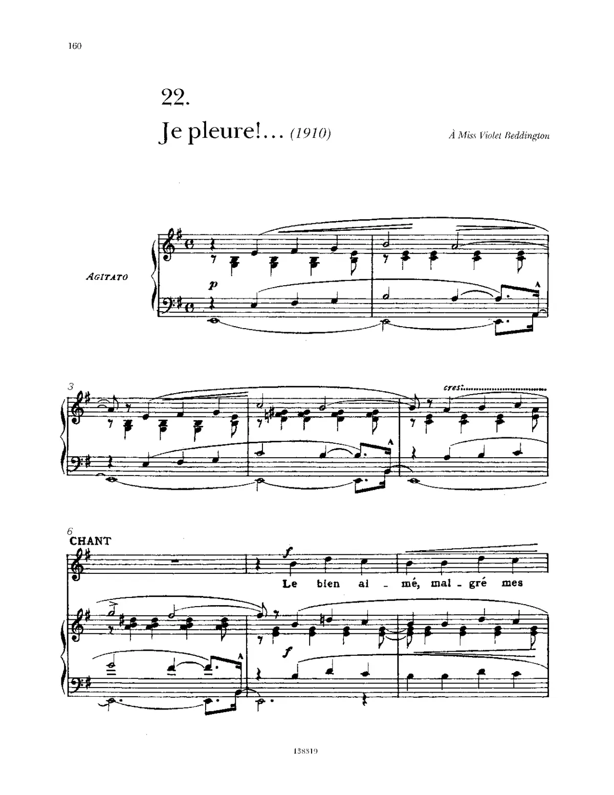 2 Mélodies - Page 1