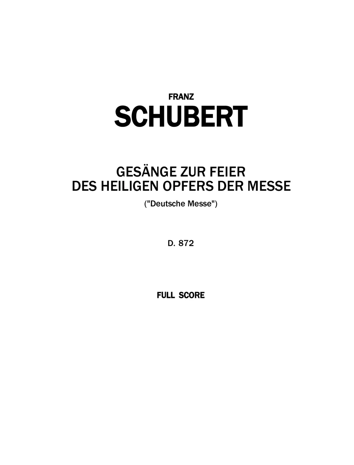 Gesänge zur Feier des heiligen Opfers der Messe - Page 1