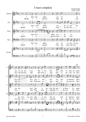 I must complain, yet do enjoy