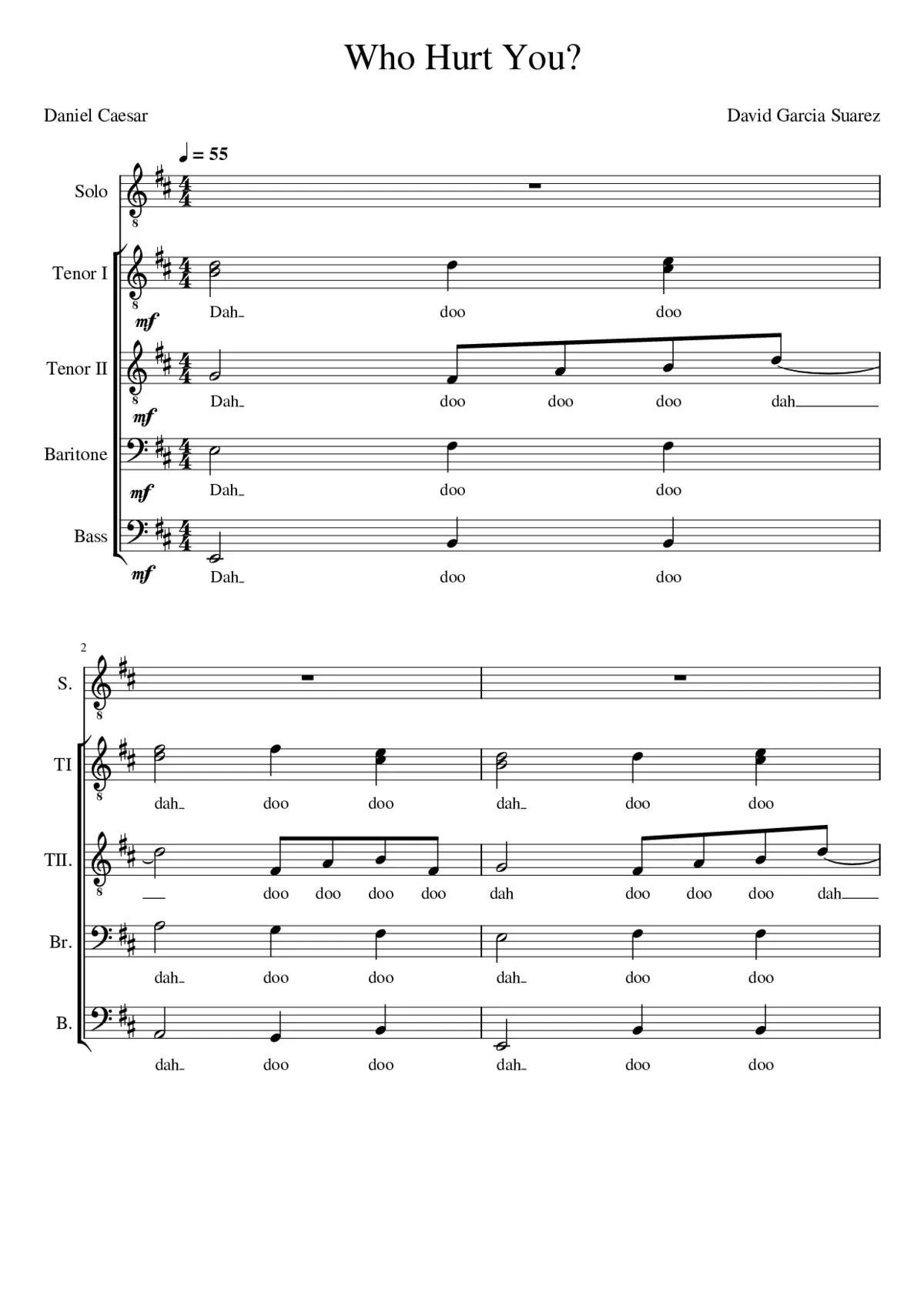 who hurt you - Page 1