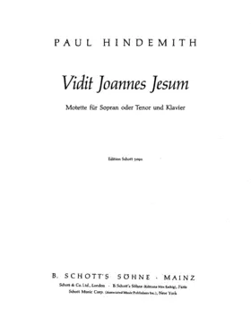 Videt Joannes Jesum