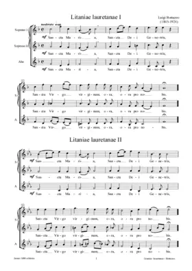 Litaniae lauretanae, op.146/1 & 2