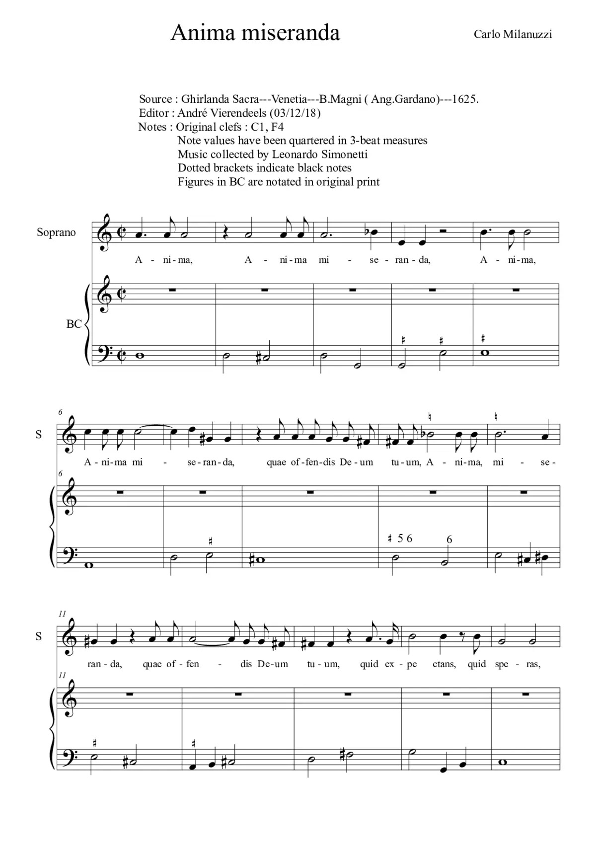 Anima miseranda - Page 1