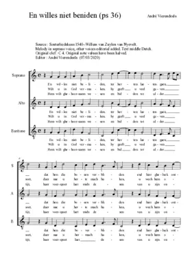 En willes niet beniden