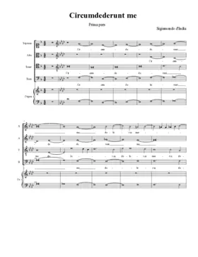 Circumdederunt me (prima pars)