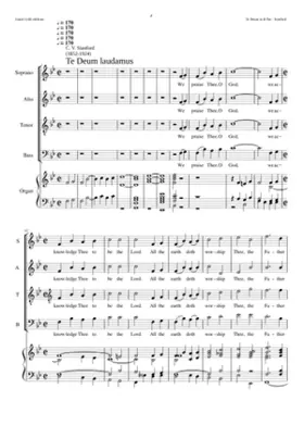 Te Deum in B flat Op. 10