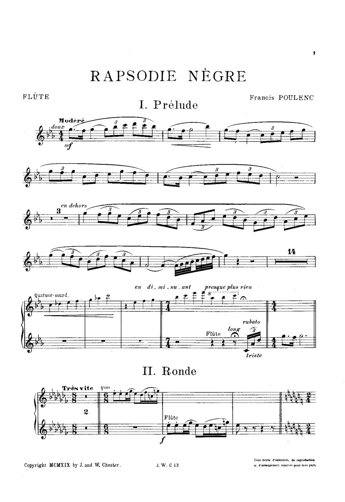 Rapsodie nègre - Page 1