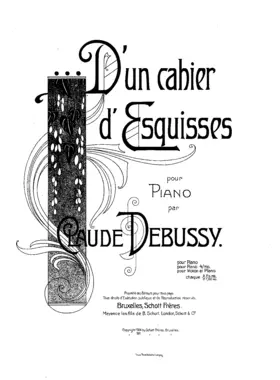 D'un Cahier d'Esquisses