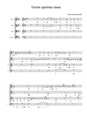 Emitte spiritum tuum