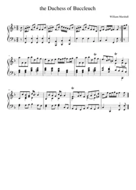 the Duchess of Buccleuch