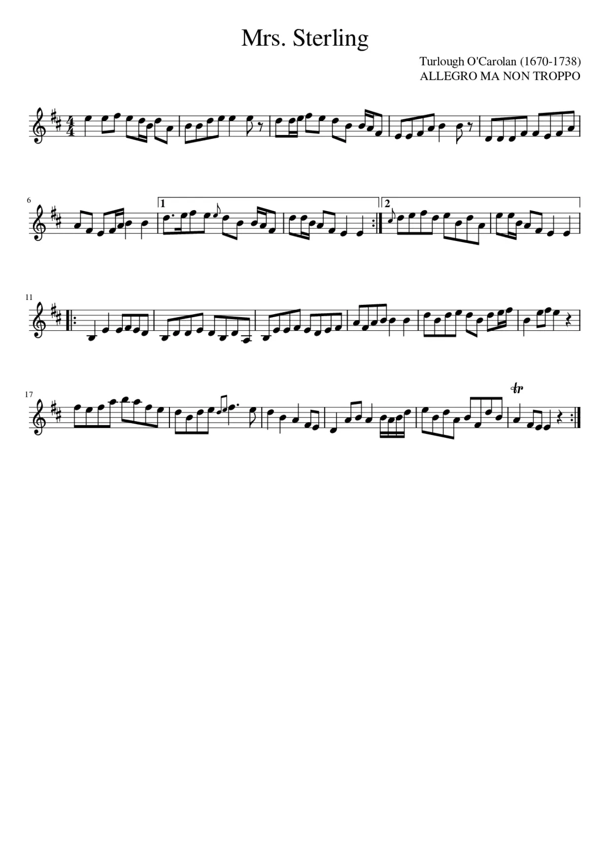 Mrs. Sterling - Page 1