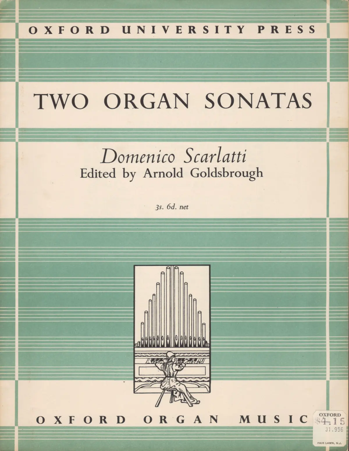 3 Organ Sonatas - Page 1