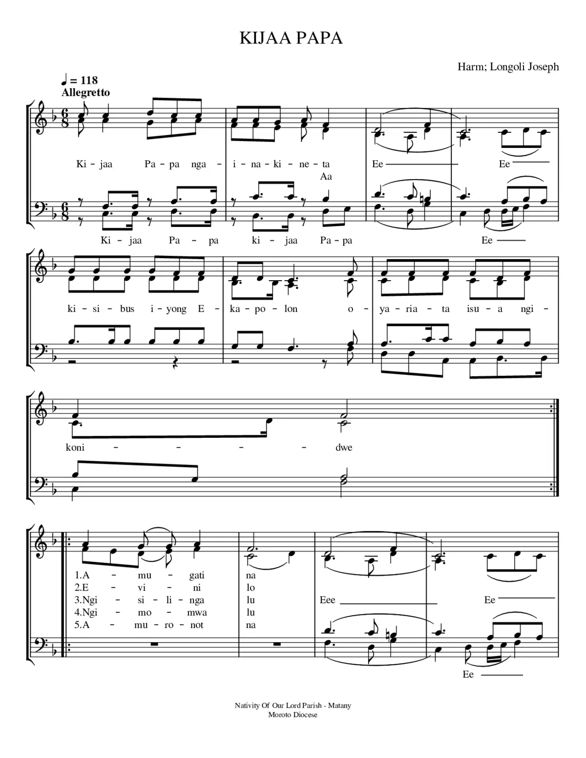 kijaa papa No 1 - Page 1