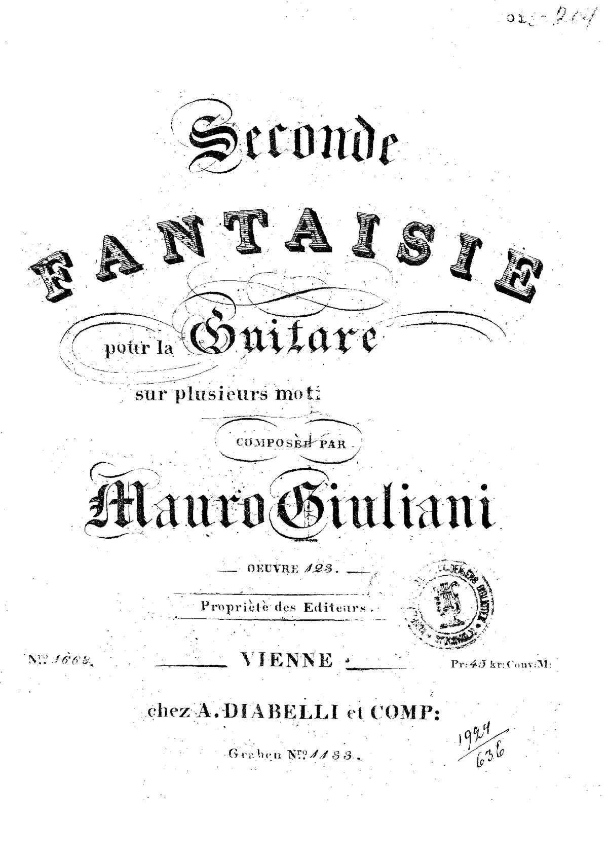 Rossiniane No 5 - Page 1