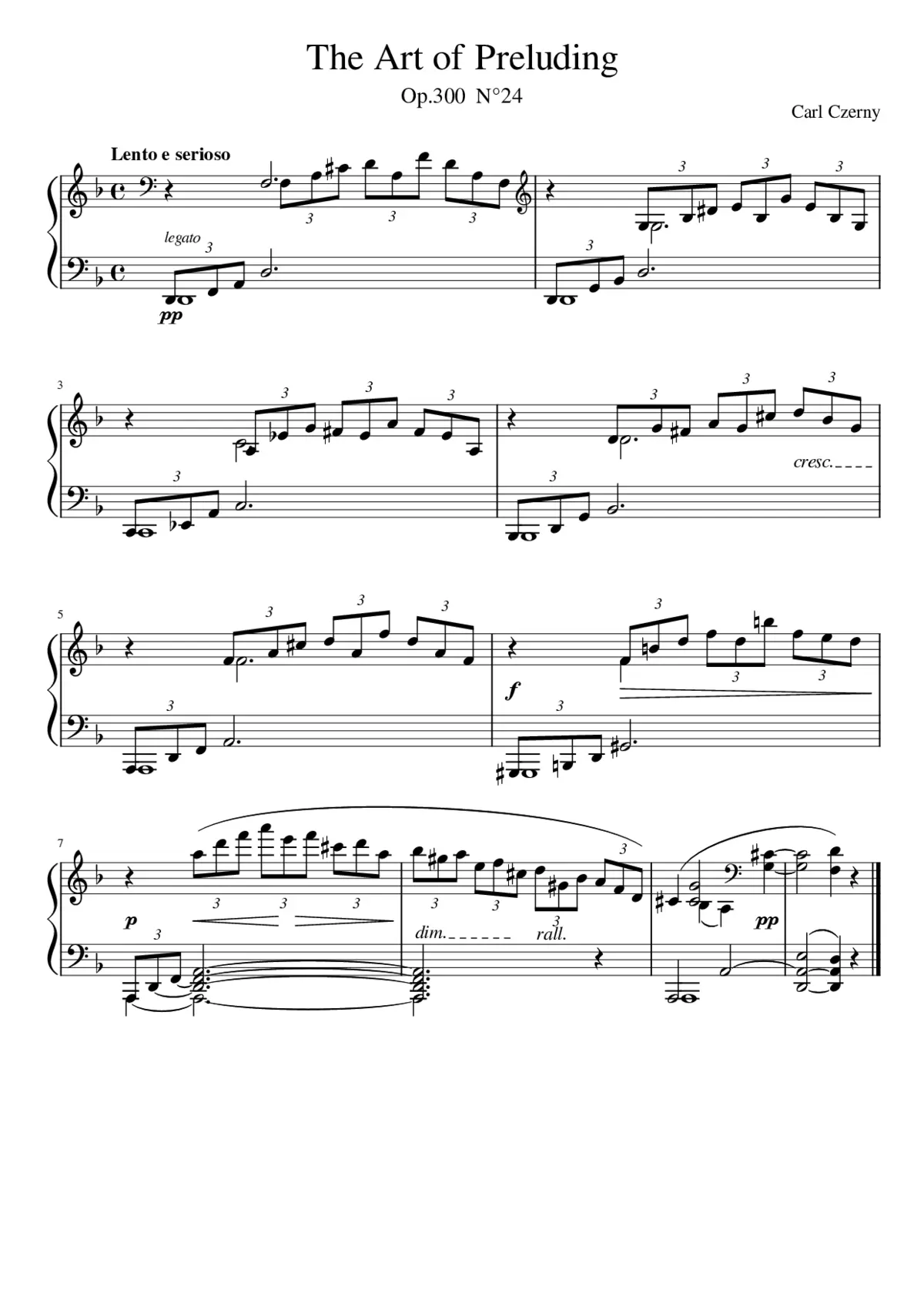 The Art of Preluding Op.300 - Page 1