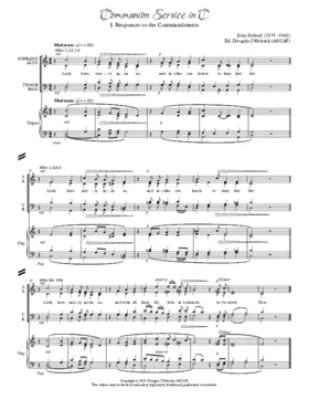 Communion Service in C