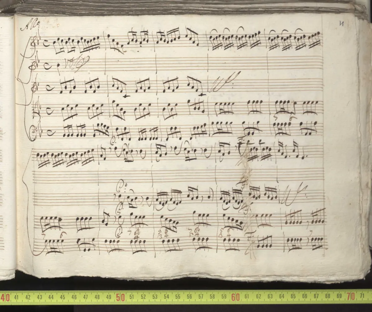 Violin Concerto in B-flat major - Page 1
