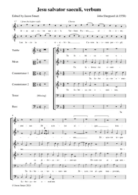 Jesu salvator saeculi, verbum Patris
