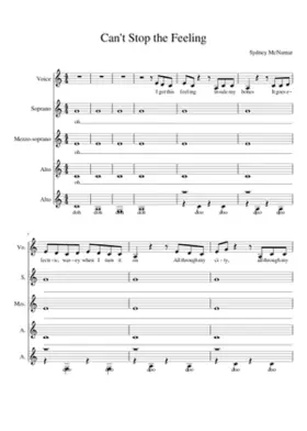 cant stop the feeling