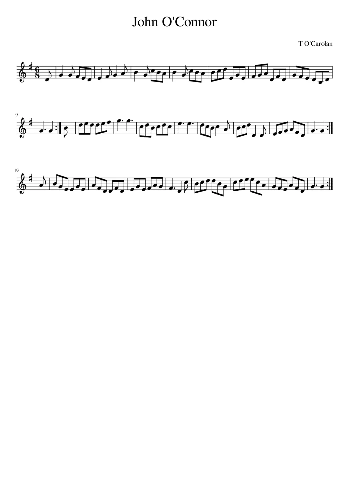 John O'Connor - Page 1