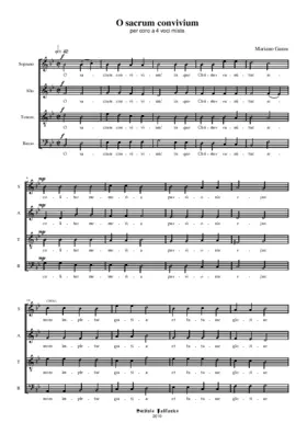 O sacrum convivium