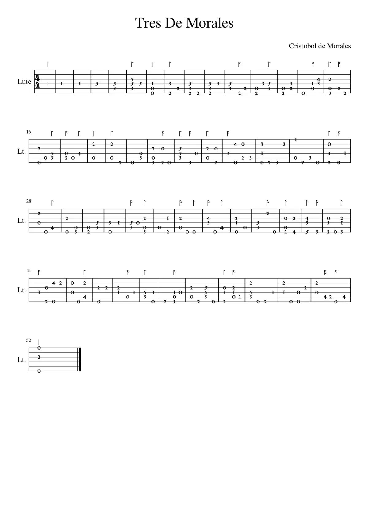 Tres De Morales - Page 1