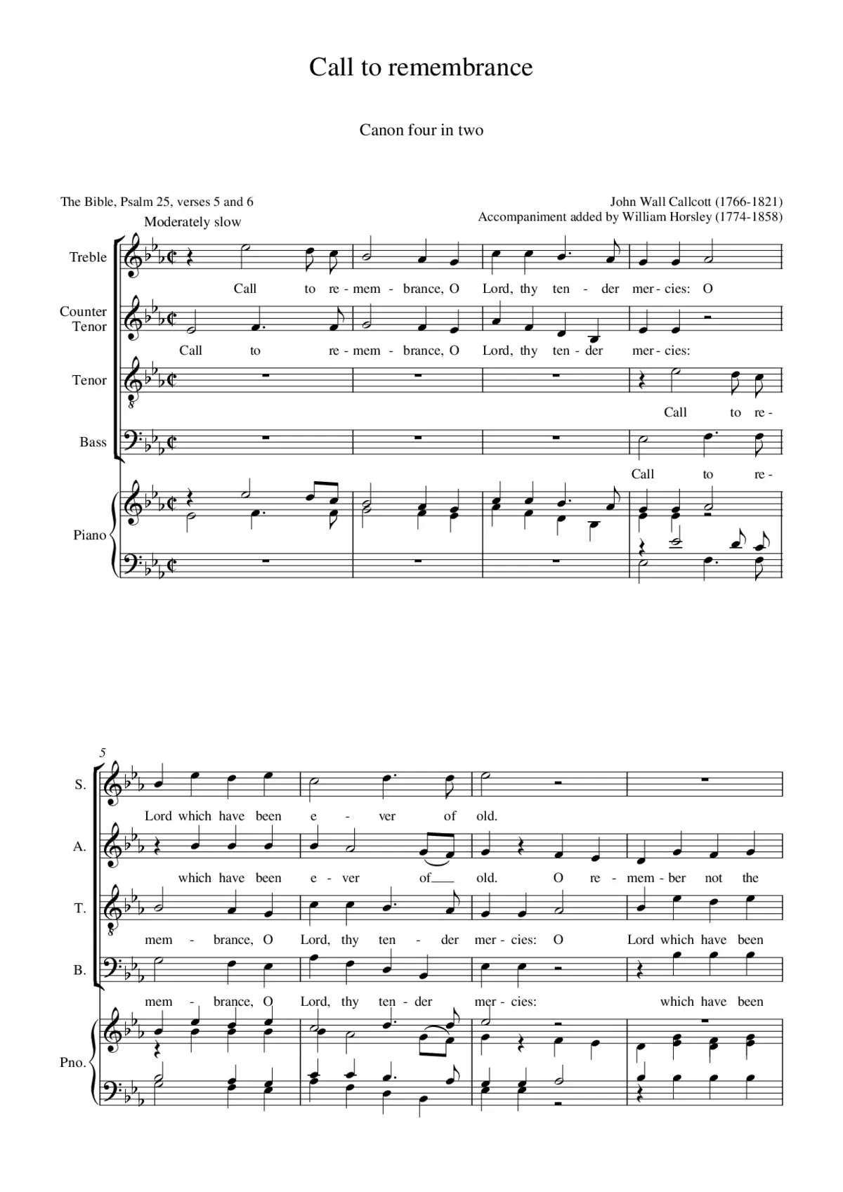 Call to remembrance - Page 1