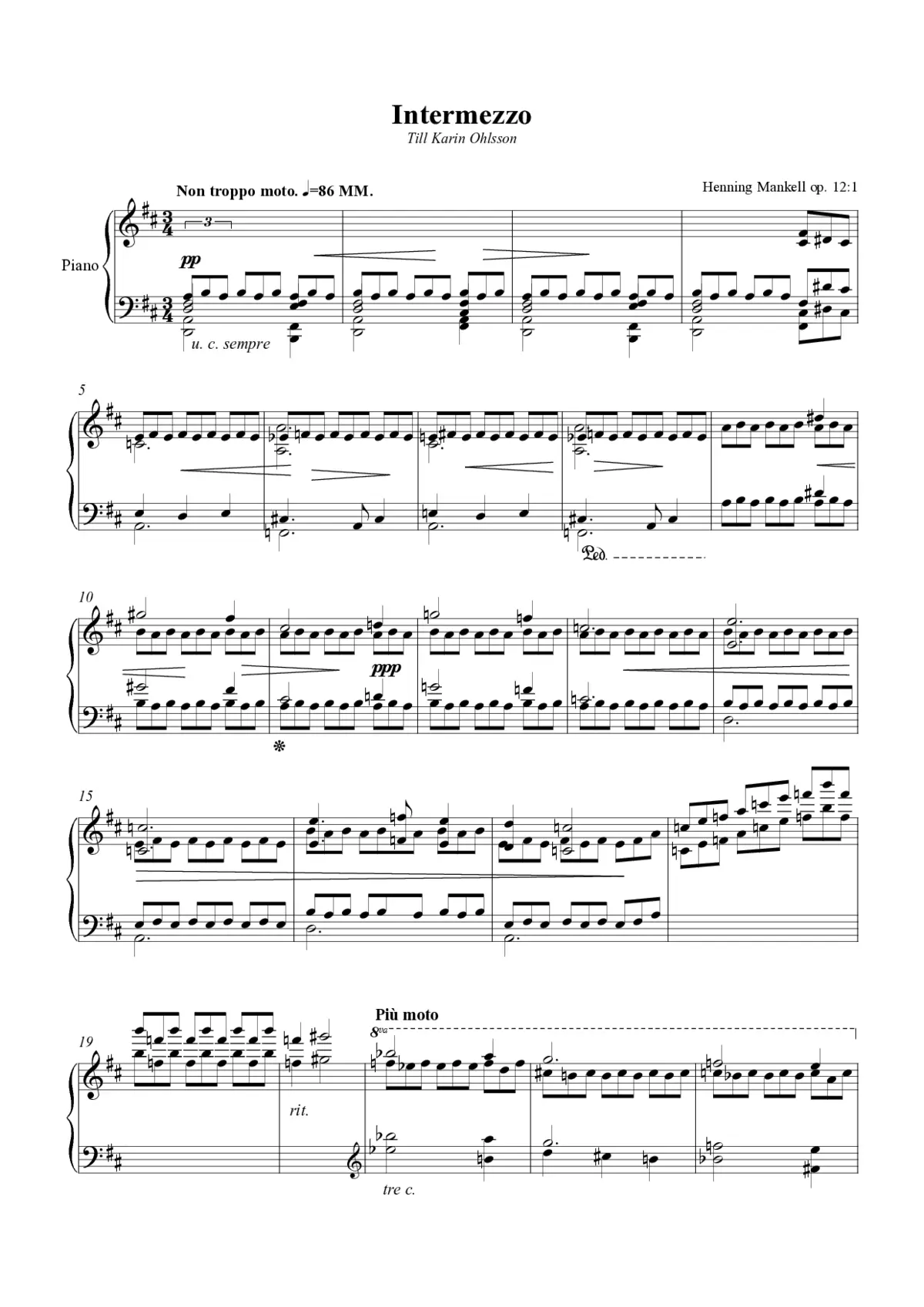 2 Intermezzi - Page 1