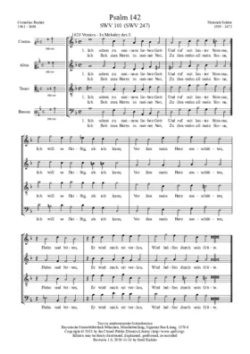 Ich schrei zu meinen lieben Gott, SWV 247