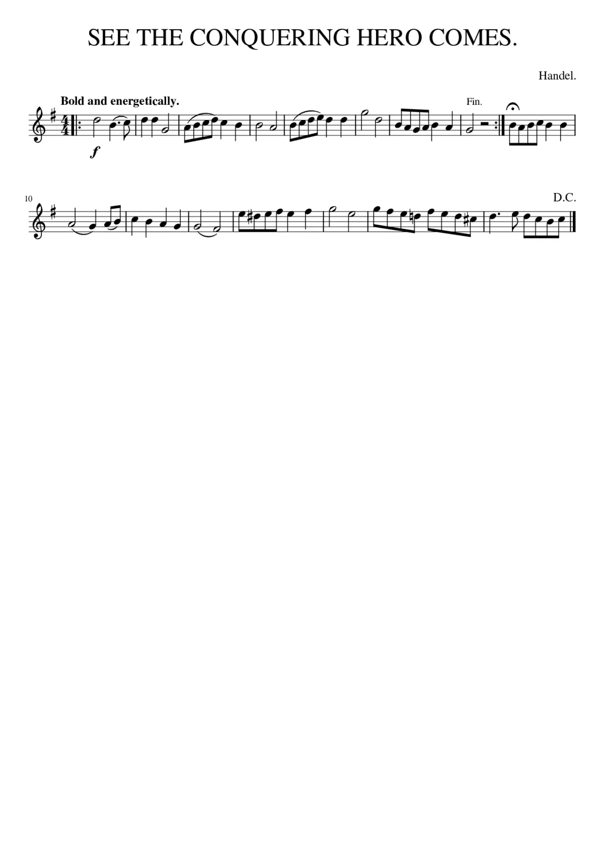 Judas Maccabaeus HWV 63 - Page 1
