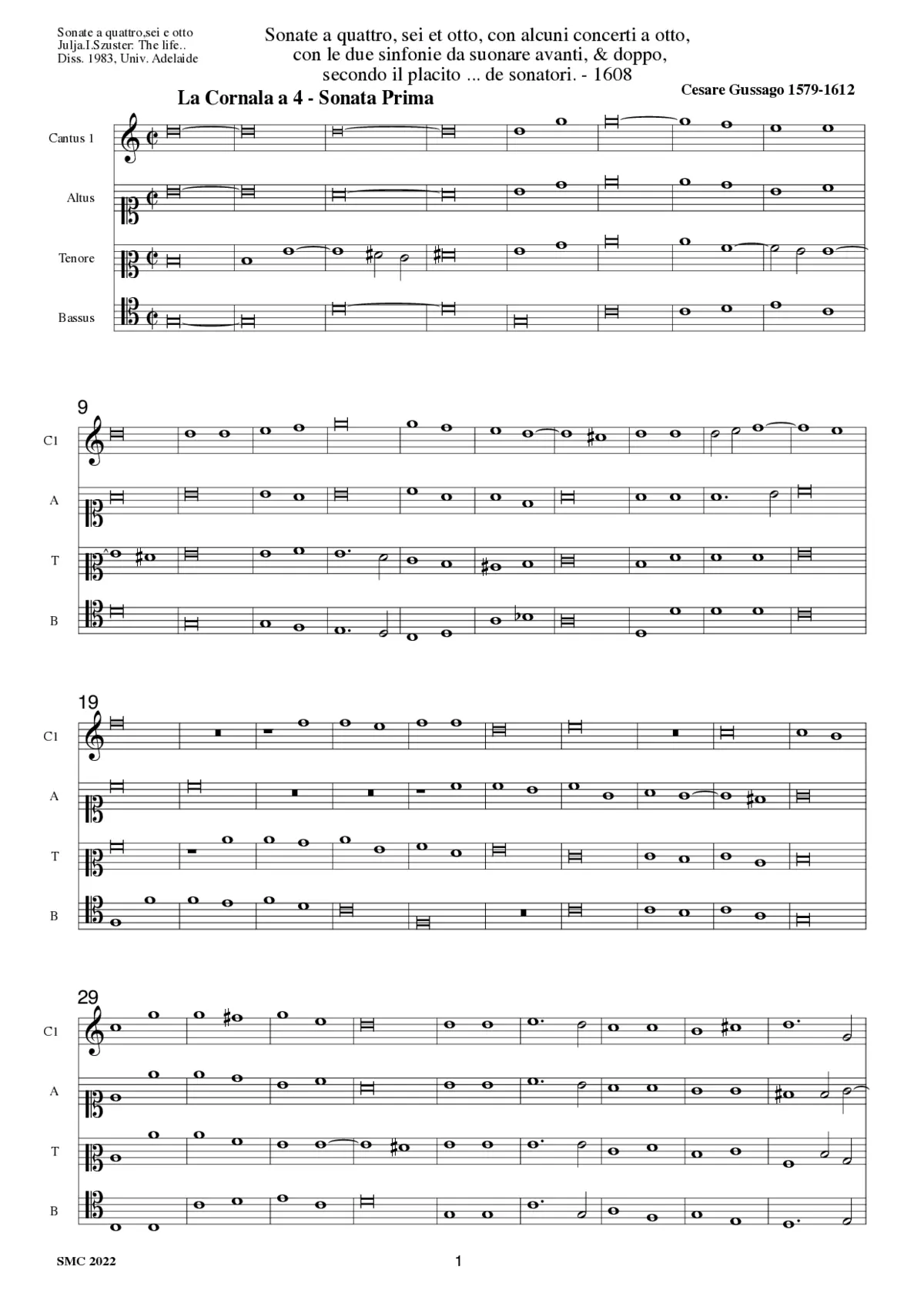 La Cornala - Page 1