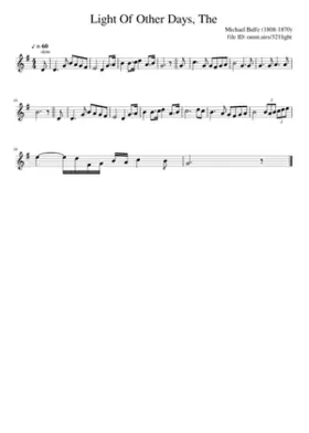 The Light Of Other Days