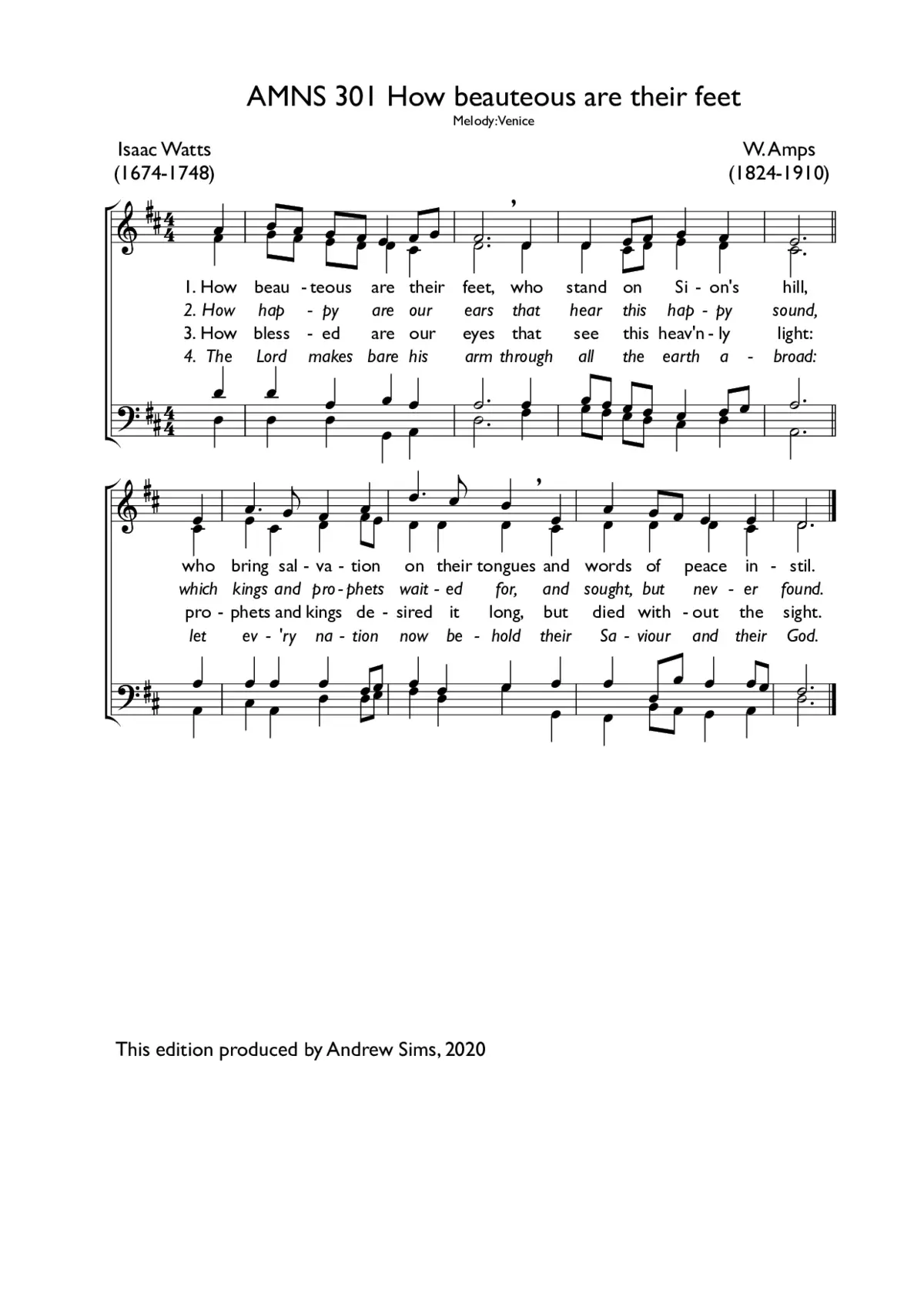 How beauteous are their feet - Page 1