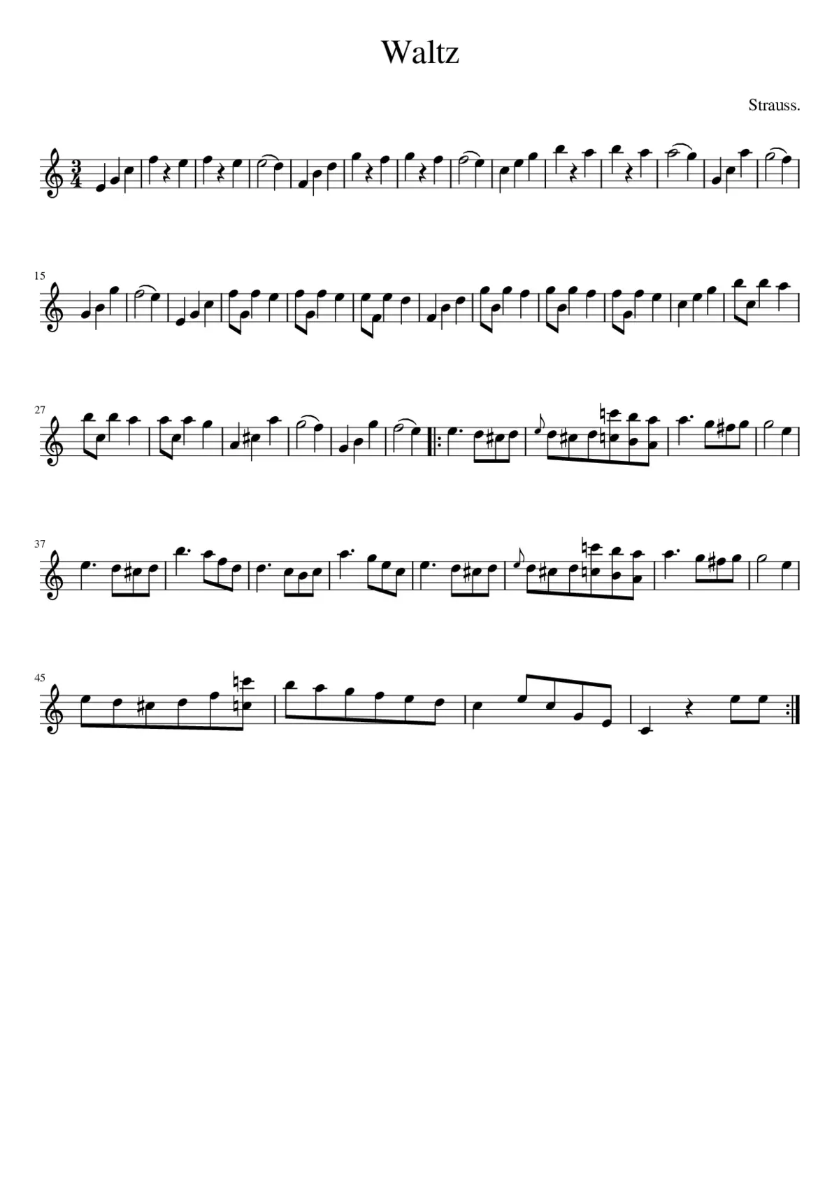 An der schönen blauen Donau Op.314 - Page 1