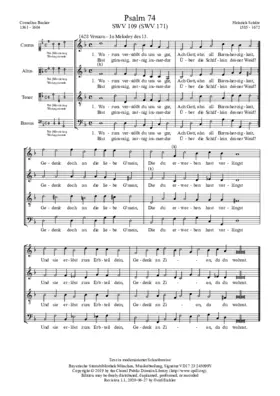 Warum verstösst du uns so gar, SWV 171