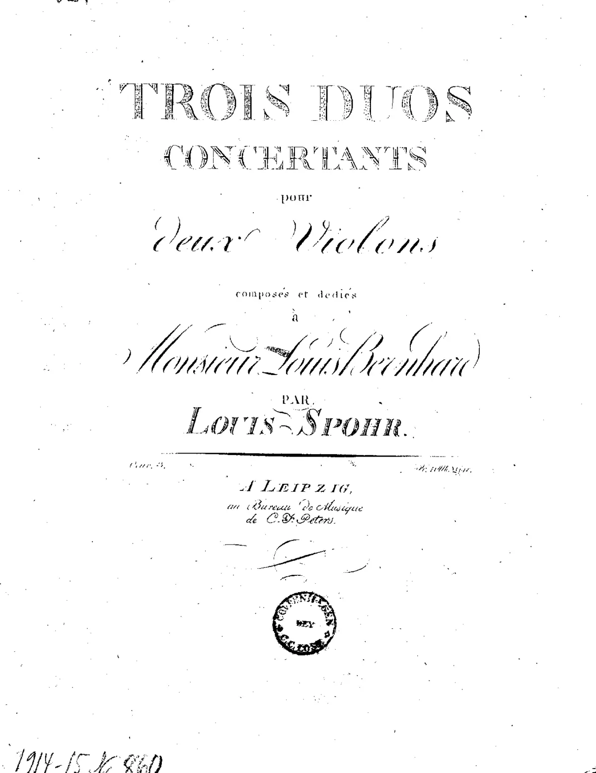 3 Duets for 2 Violins - Page 1