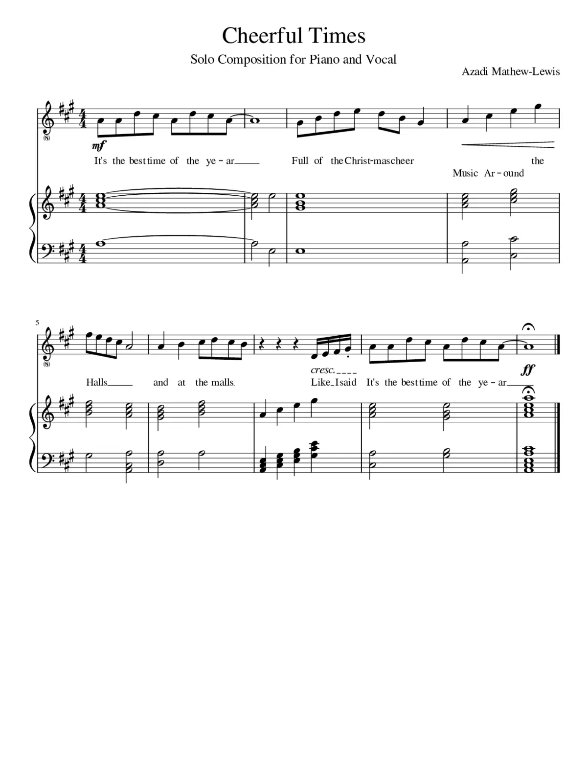 Cheerful Times - Page 1