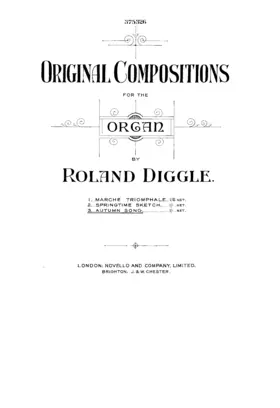 3 Compositions for Organ